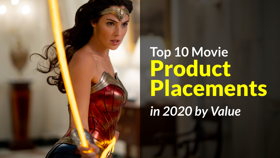 Top 10 Movie Product Placements in 2020 by Value